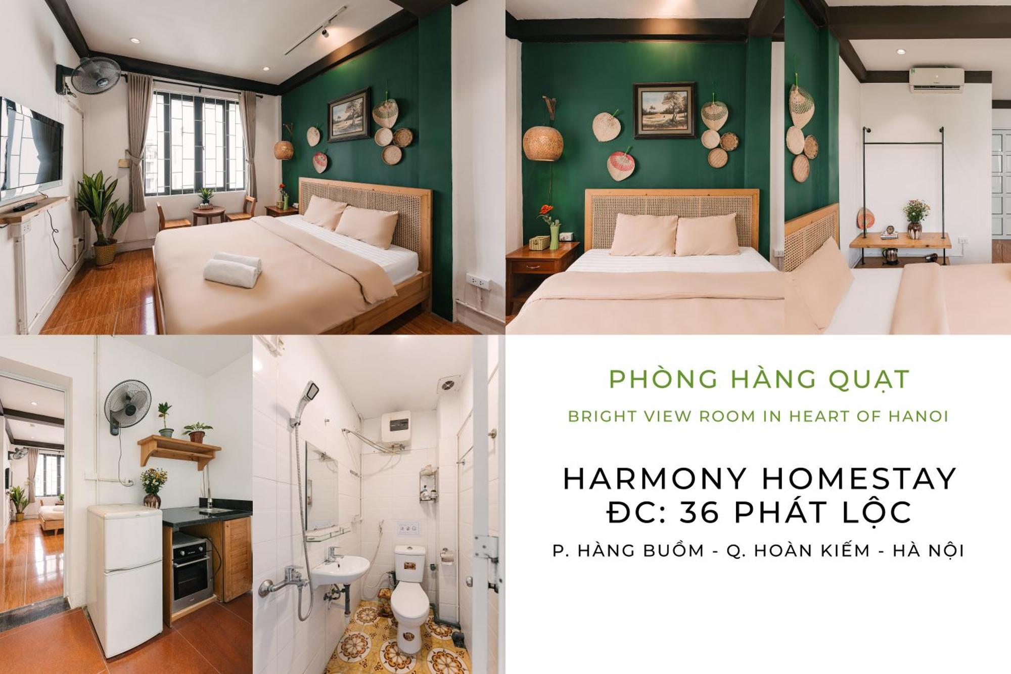 Harmony Homestay - Hanoi Homestay In Old Quarter Exteriér fotografie