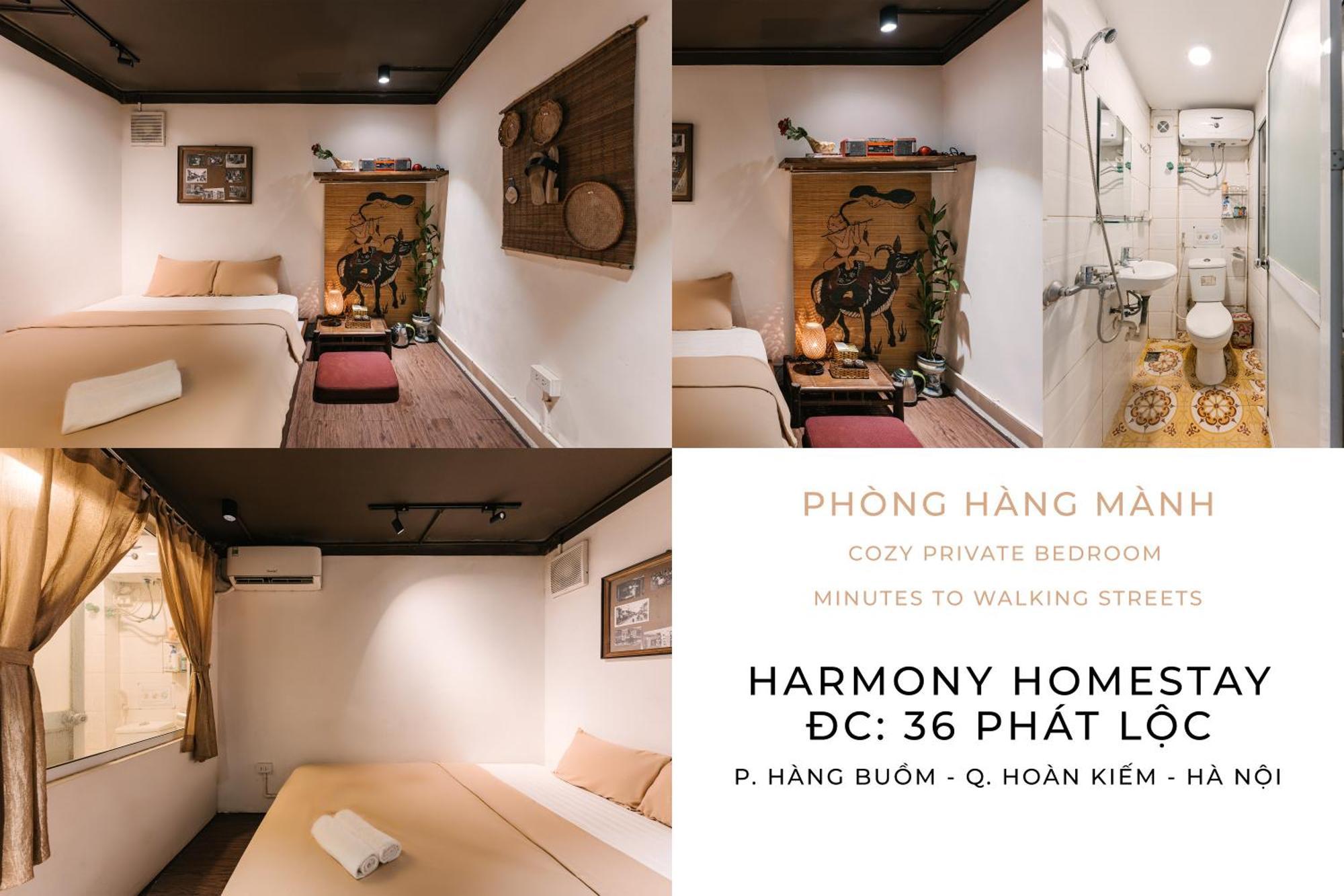 Harmony Homestay - Hanoi Homestay In Old Quarter Exteriér fotografie