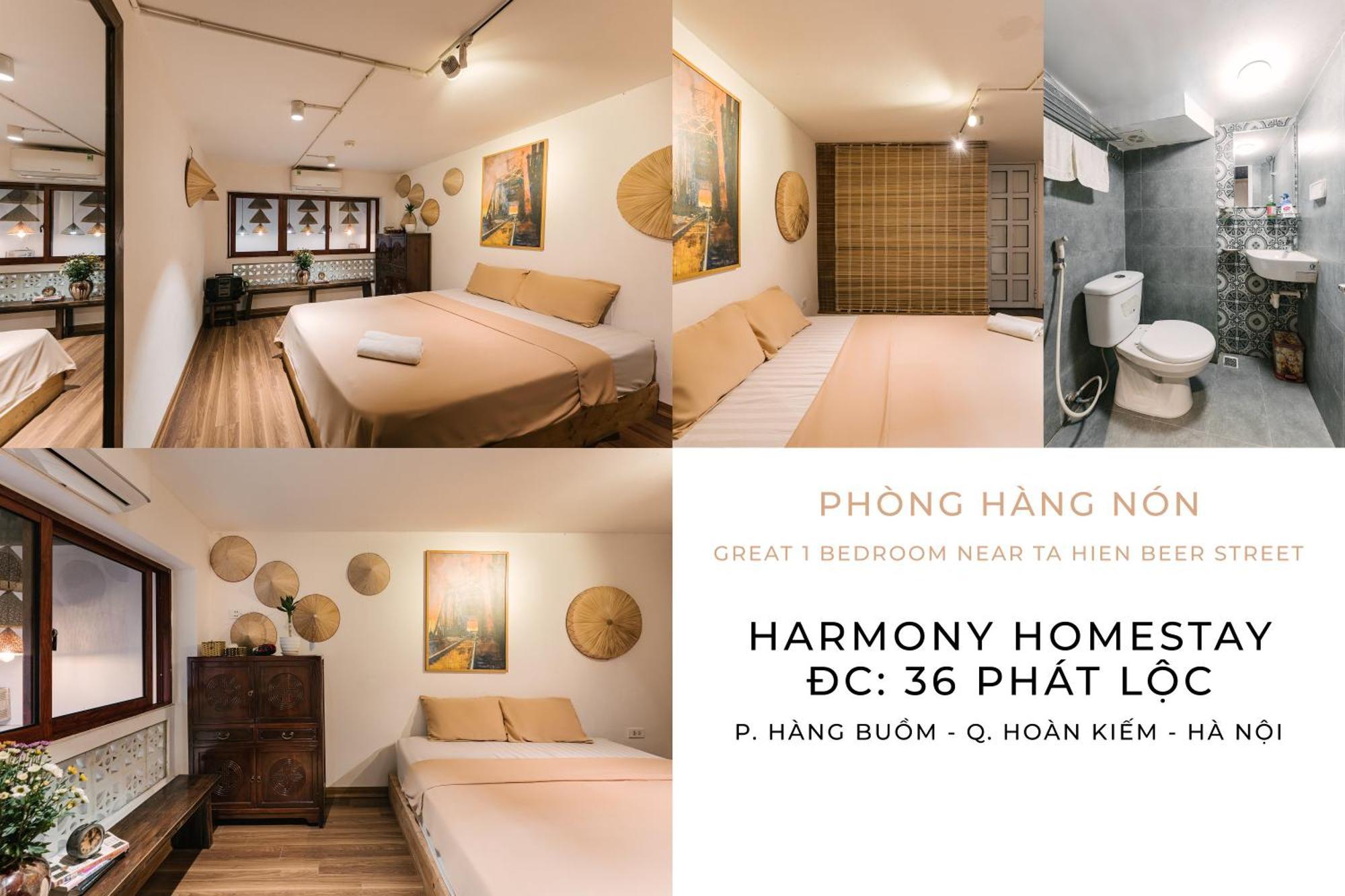 Harmony Homestay - Hanoi Homestay In Old Quarter Exteriér fotografie