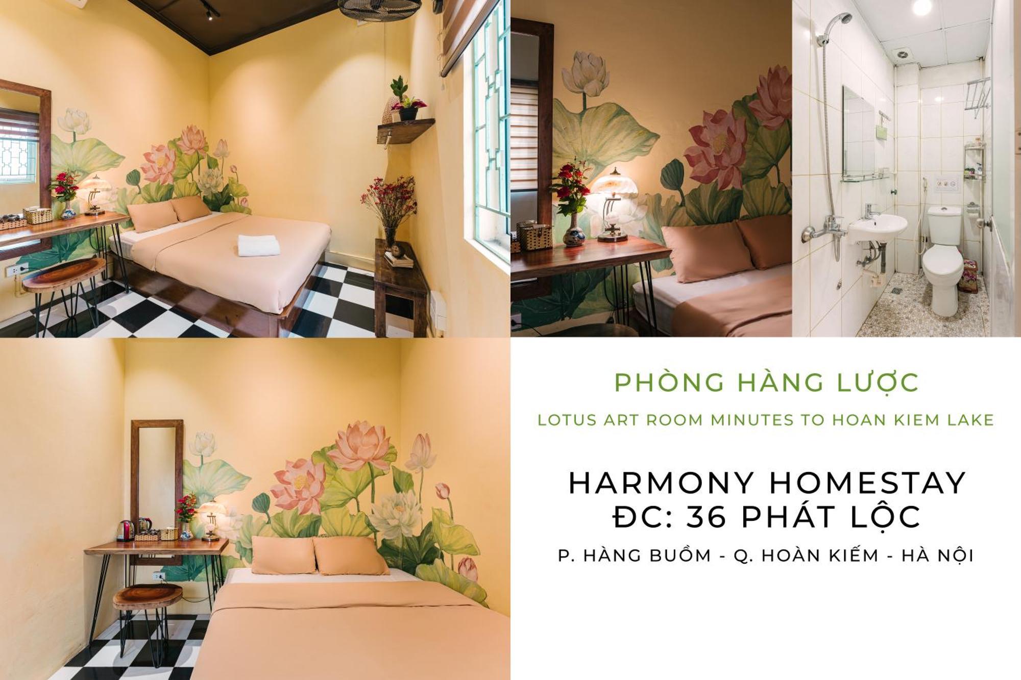Harmony Homestay - Hanoi Homestay In Old Quarter Exteriér fotografie